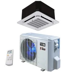 9,000 BTU 28.1 SEER2 ACiQ Platinum Single Zone Ceiling Cassette Mini Split System w/ Extreme Heat