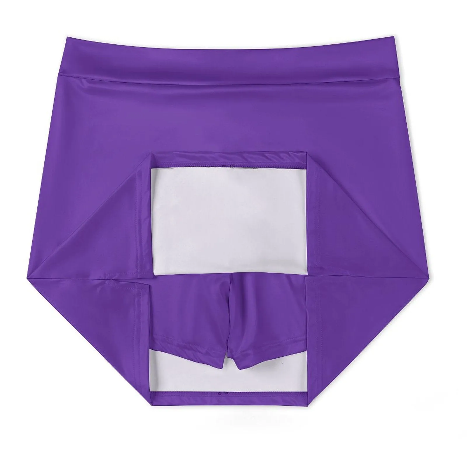 A-Line Skirt with Pocket Light proof trouser skirt Royal Purple