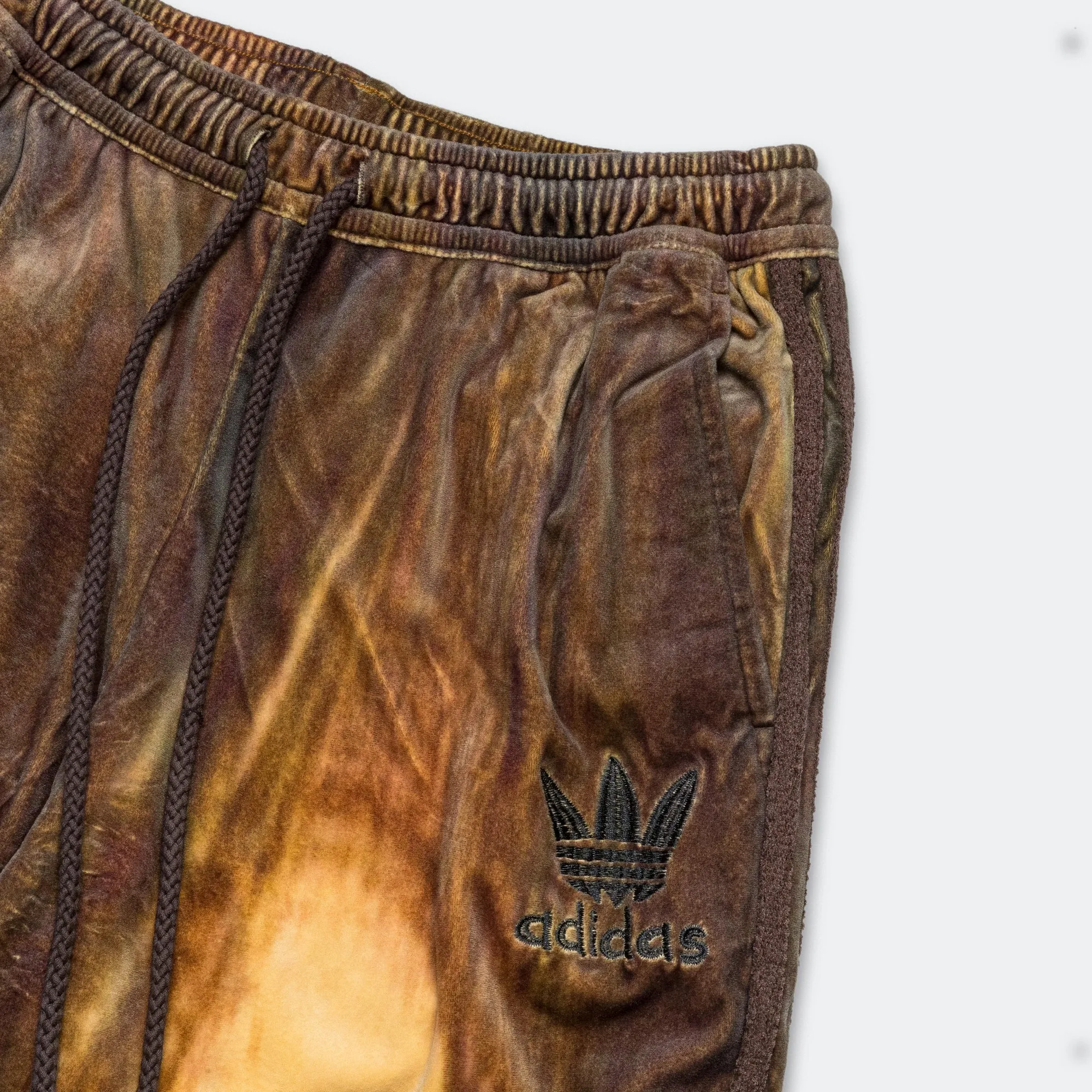 Adi004 AOP Track Pant x SFTM - Black/Brown