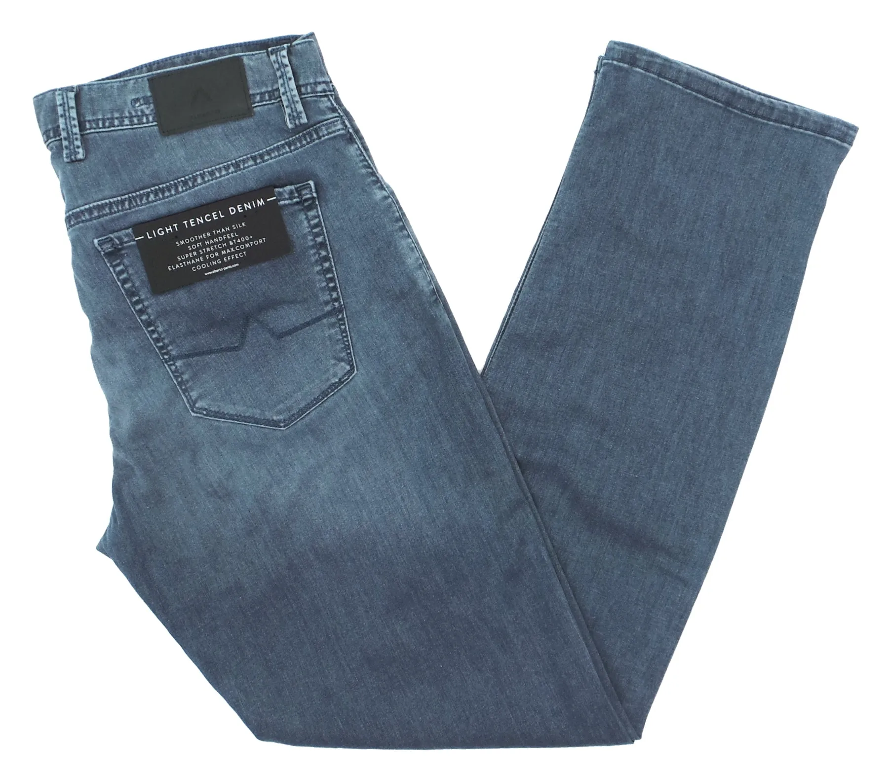 Alberto Stone 1577 Modern Fit Lightweight Stretch Tencel Jeans