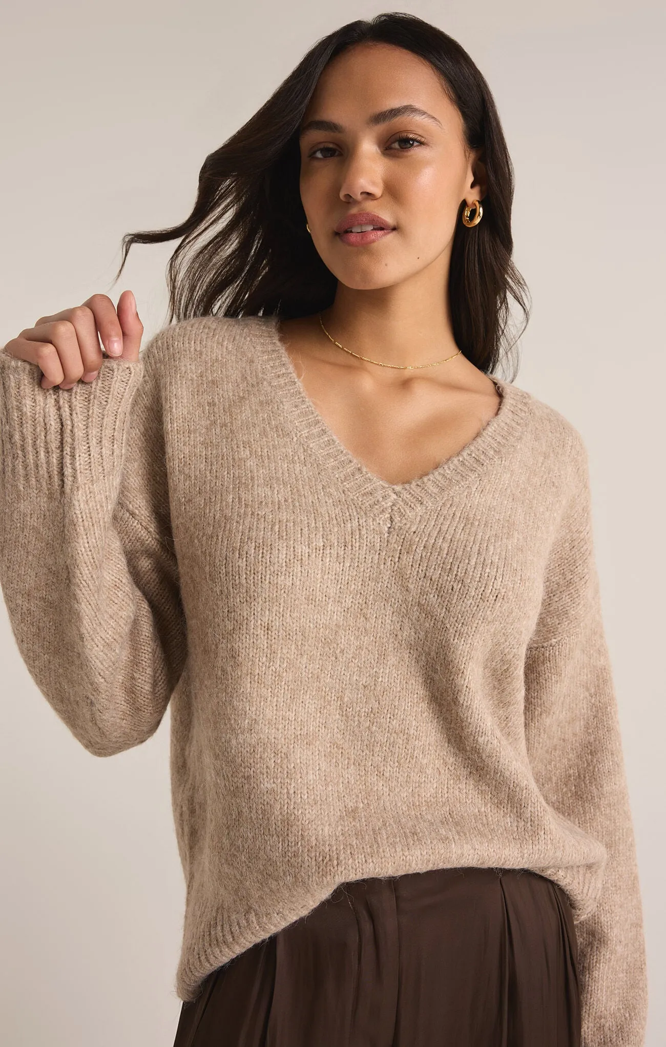 All I Want V-Neck Sweater