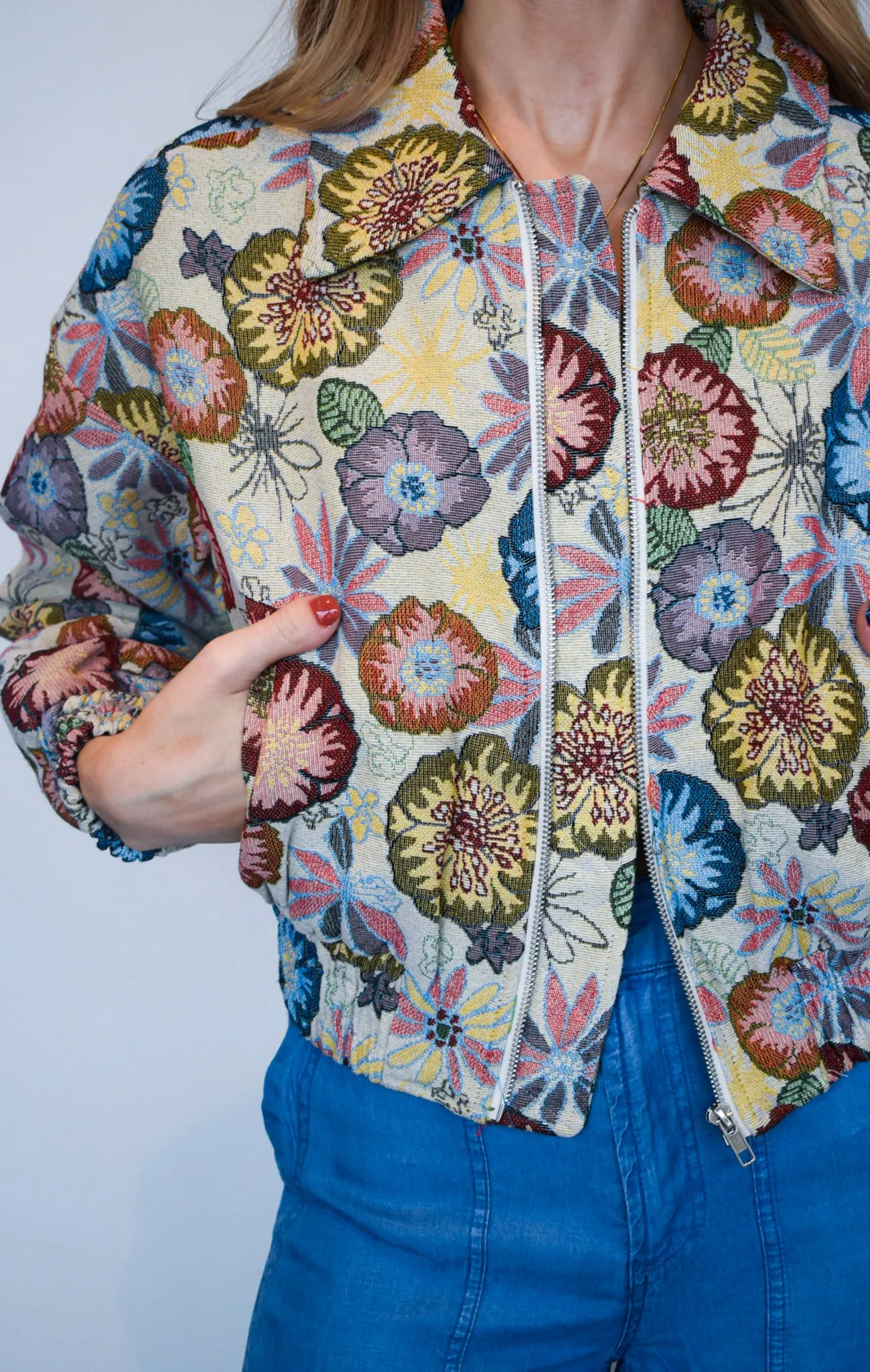 Antique Tapestry Floral Jacket