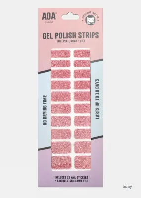 AOA Paw Paw Gel Polish Strips: Bday