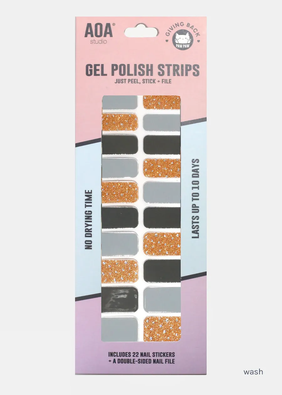 AOA Paw Paw Gel Polish Strips: Wash