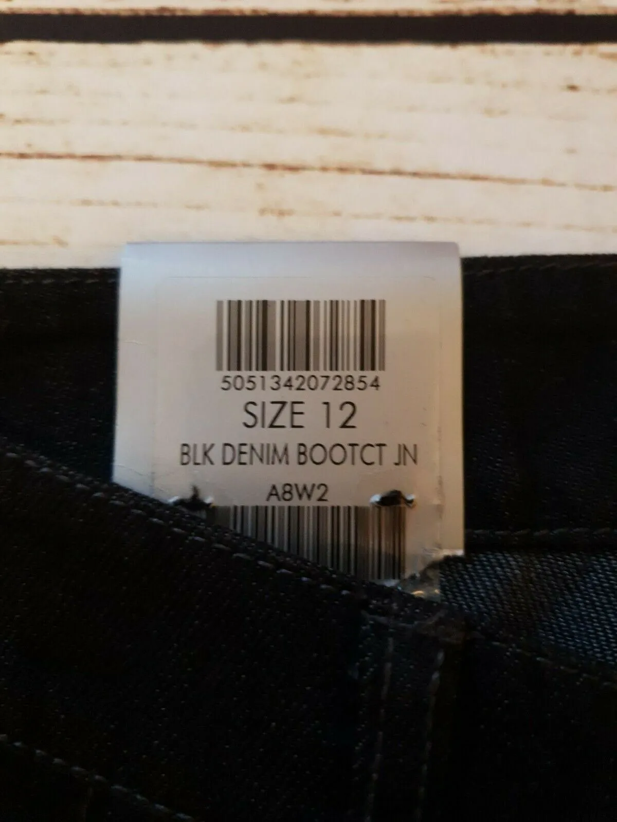 Austin Reed Women's Black Bootcut Jeans  UK 12 US 8 EU 40