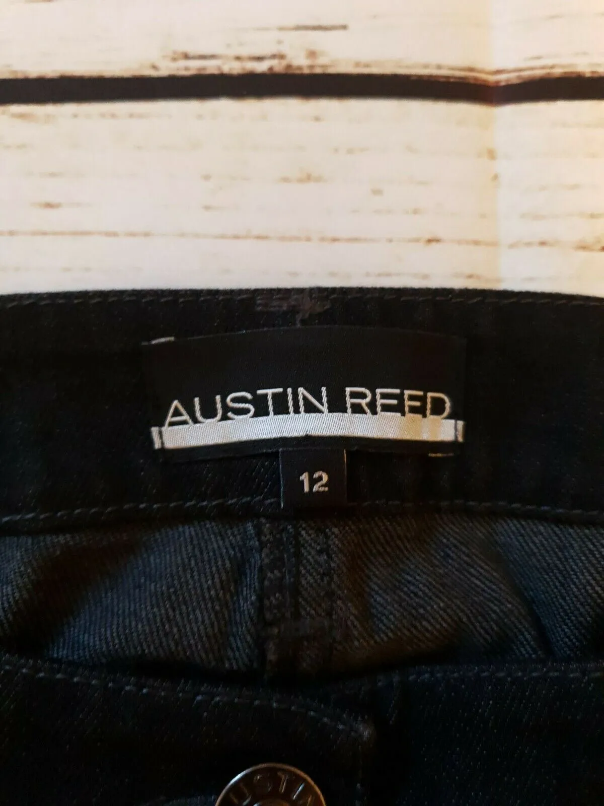 Austin Reed Women's Black Bootcut Jeans  UK 12 US 8 EU 40