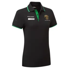 Automobili Lamborghini Squadra Corse Women's Team Polo Shirt - Black