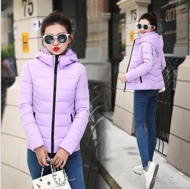 Autumn Winter Jacket Women For Coat  Female Slim New Winter Warm Coat