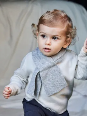 Baby's Cashmere Scarf Grey