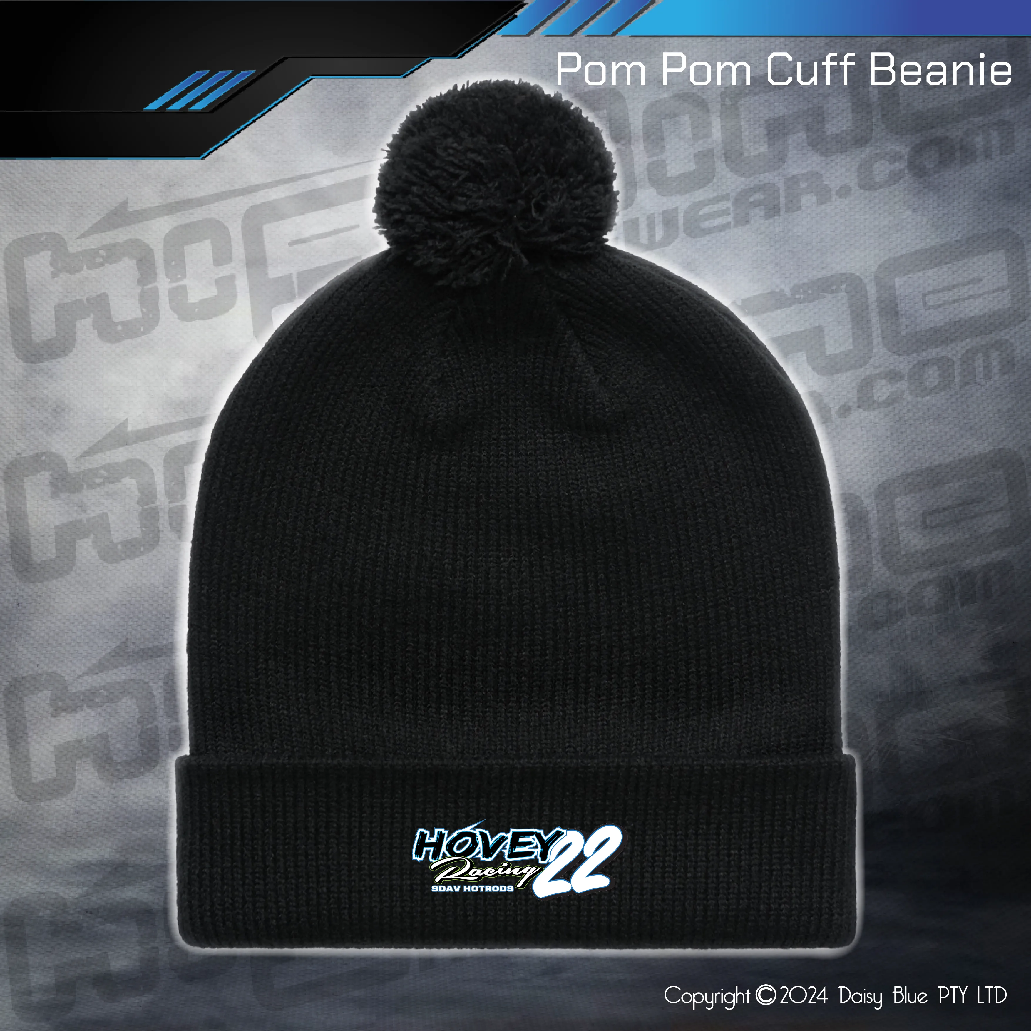 BEANIE -  Hovey Racing