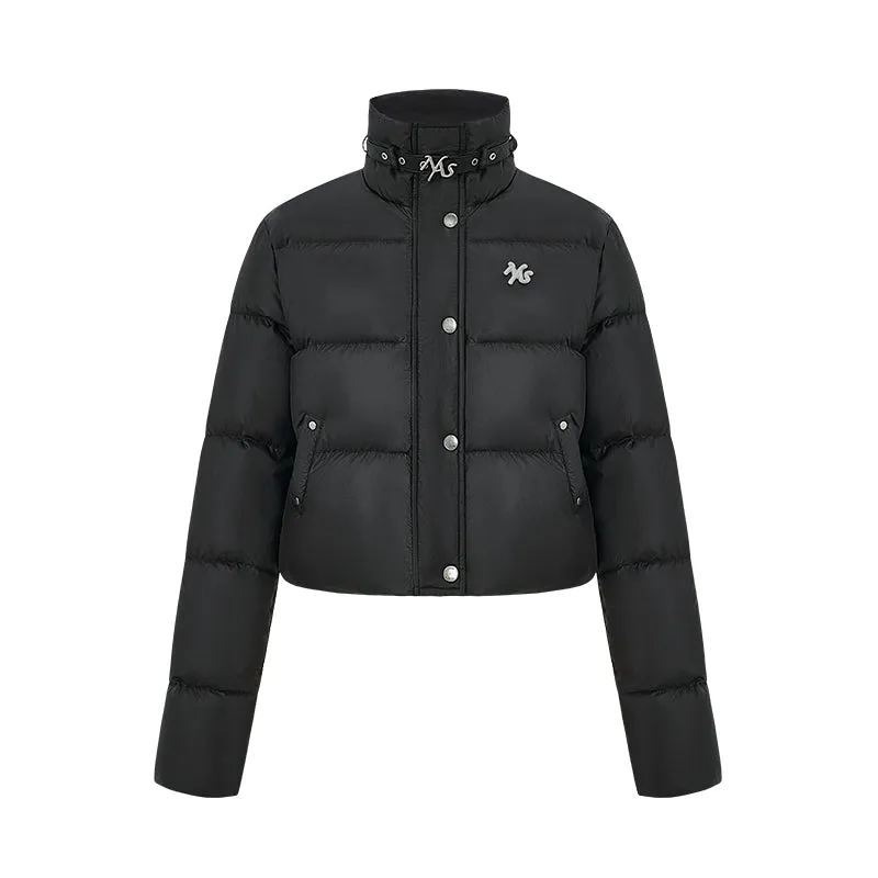 Black Cloud Down  Puff Jacket