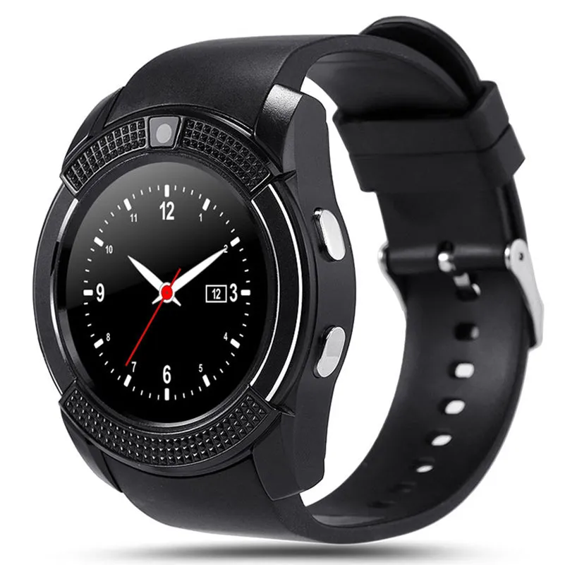 bluetooth smart watch for android phone support SIM/TF men women