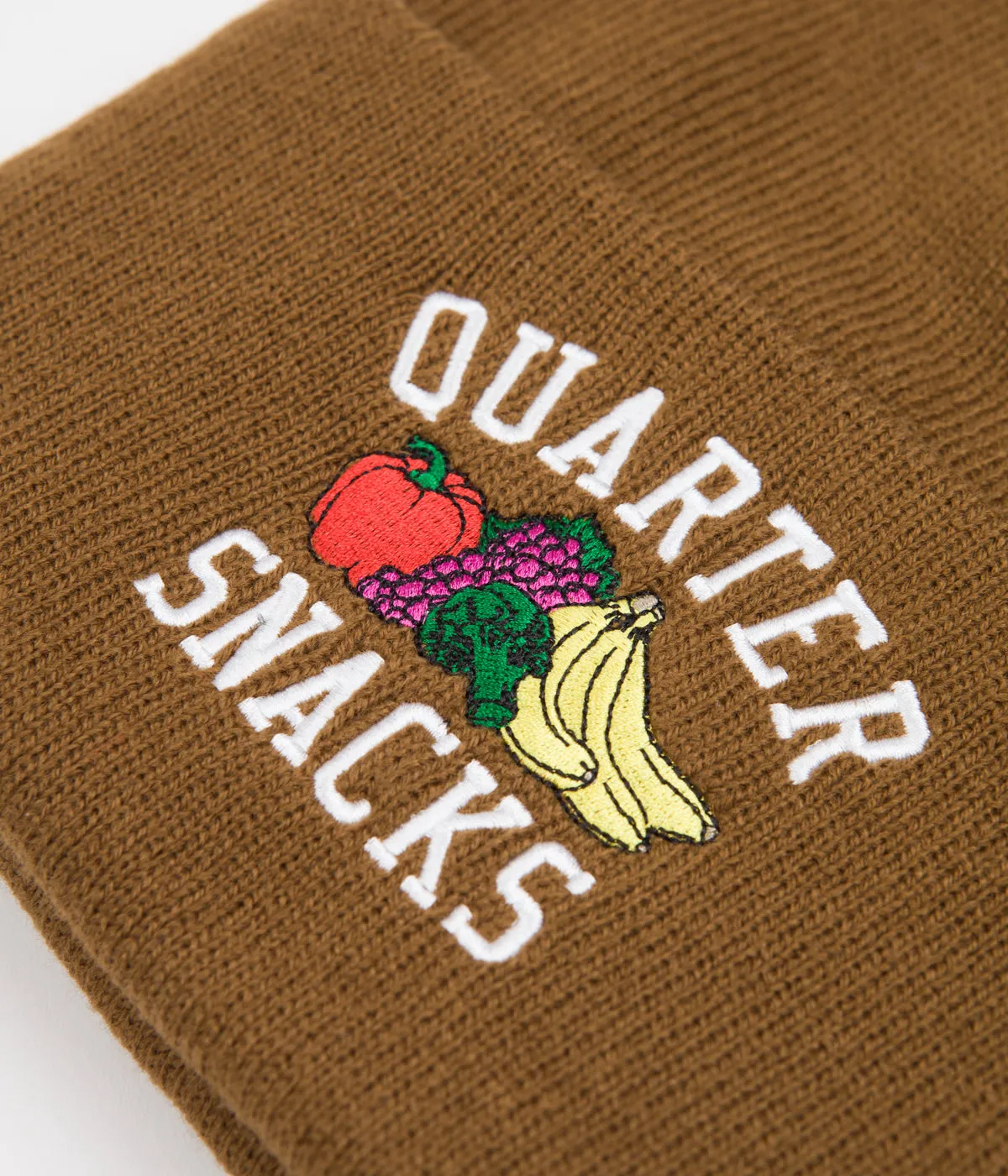 Carhartt x Quartersnacks Acrylic Watch Hat Beanie - Hamilton Brown