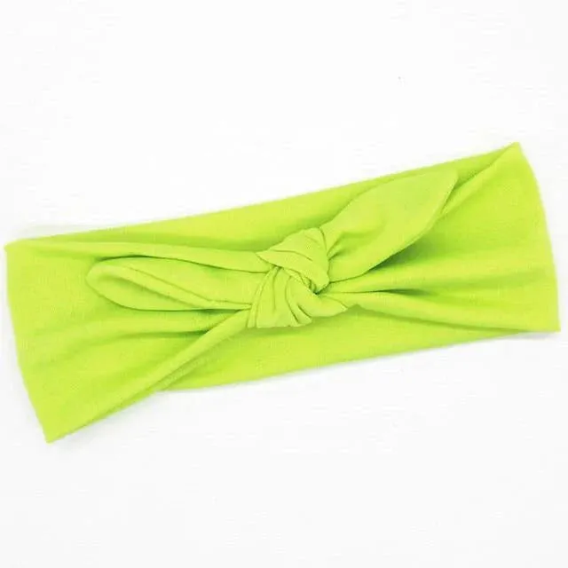 Casual Rabbit Ear Knot Multifunctional Bandana Bow For Women