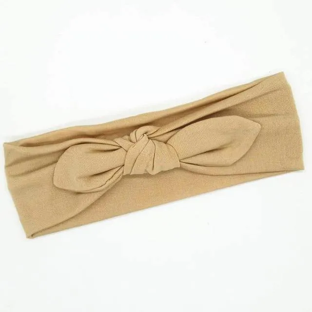 Casual Rabbit Ear Knot Multifunctional Bandana Bow For Women