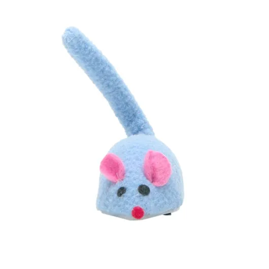 Cat Love Play Zippy Mouse (Blue)