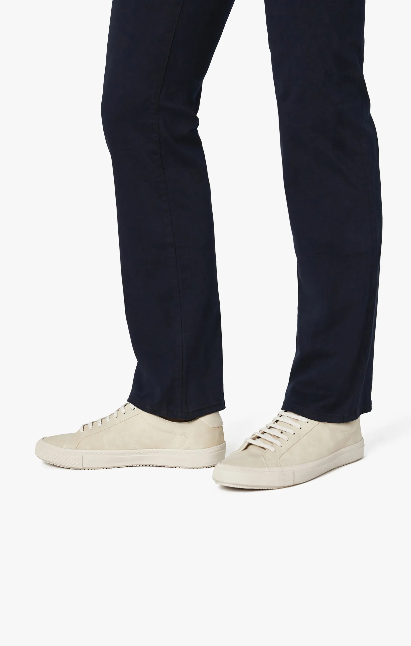 Charisma Relaxed Straight Pants in Navy Twill