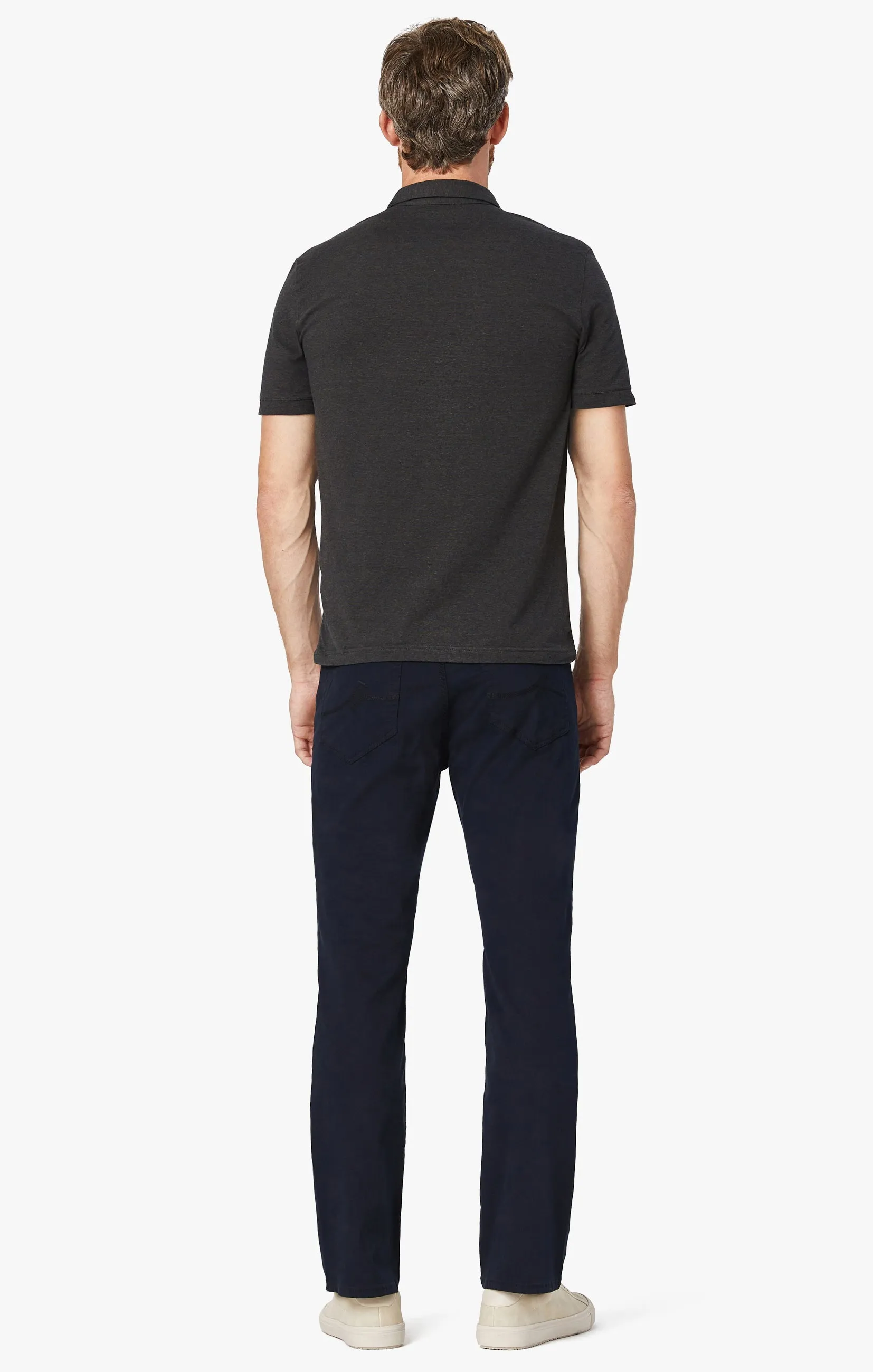 Charisma Relaxed Straight Pants in Navy Twill