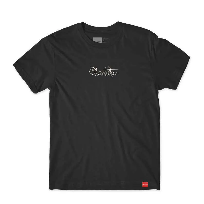 Chocolate '94 Script Tee Black