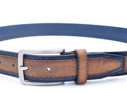 Classy Men Brown Smart Casual Belt