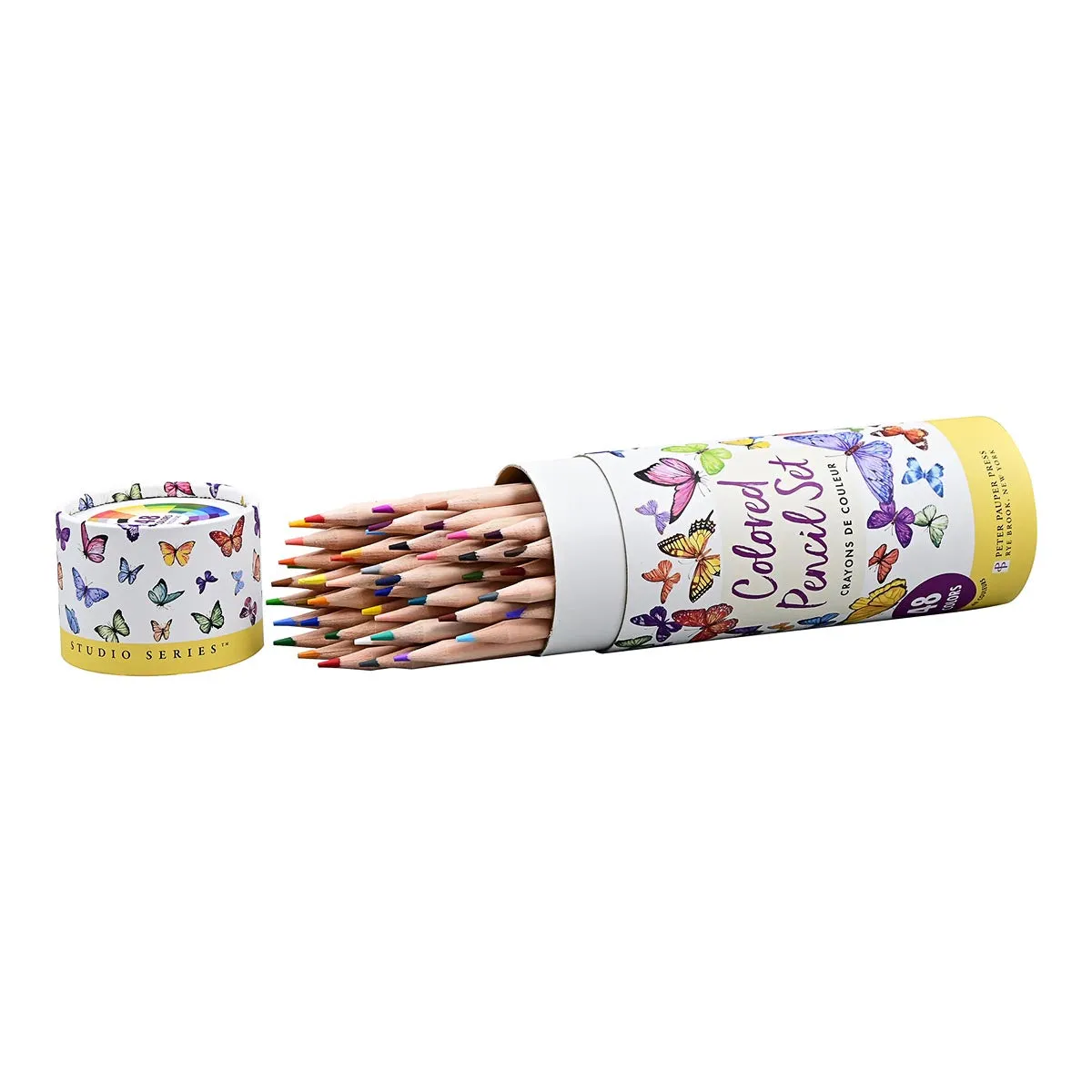 Coloured Pencil Tube - 48 Colour Set