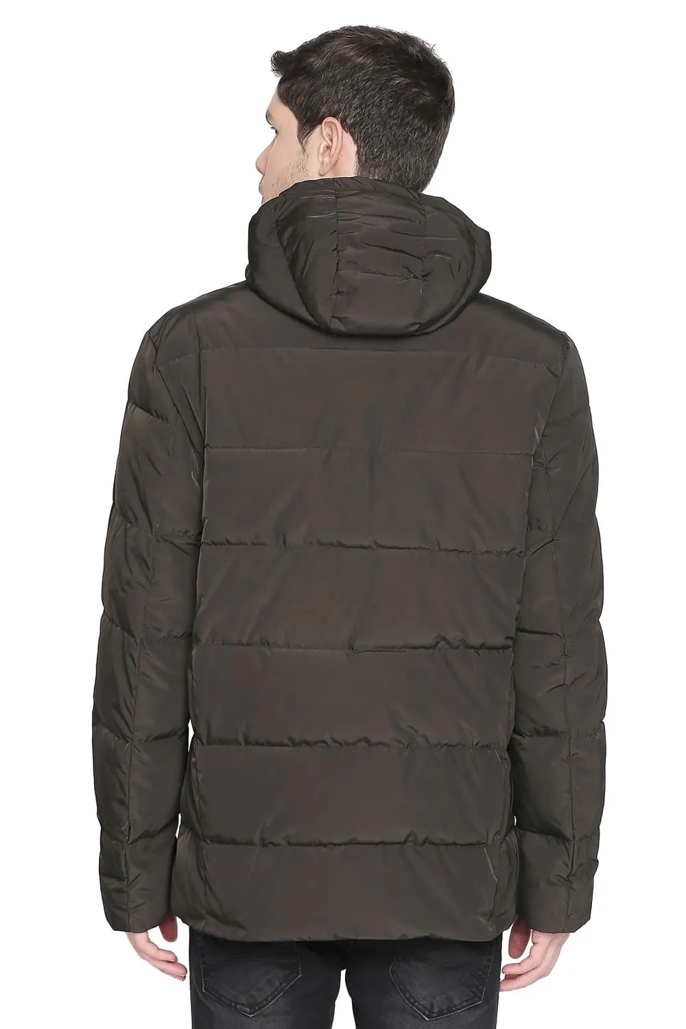 Comfort Fit Hooded Poly Fill Jackets