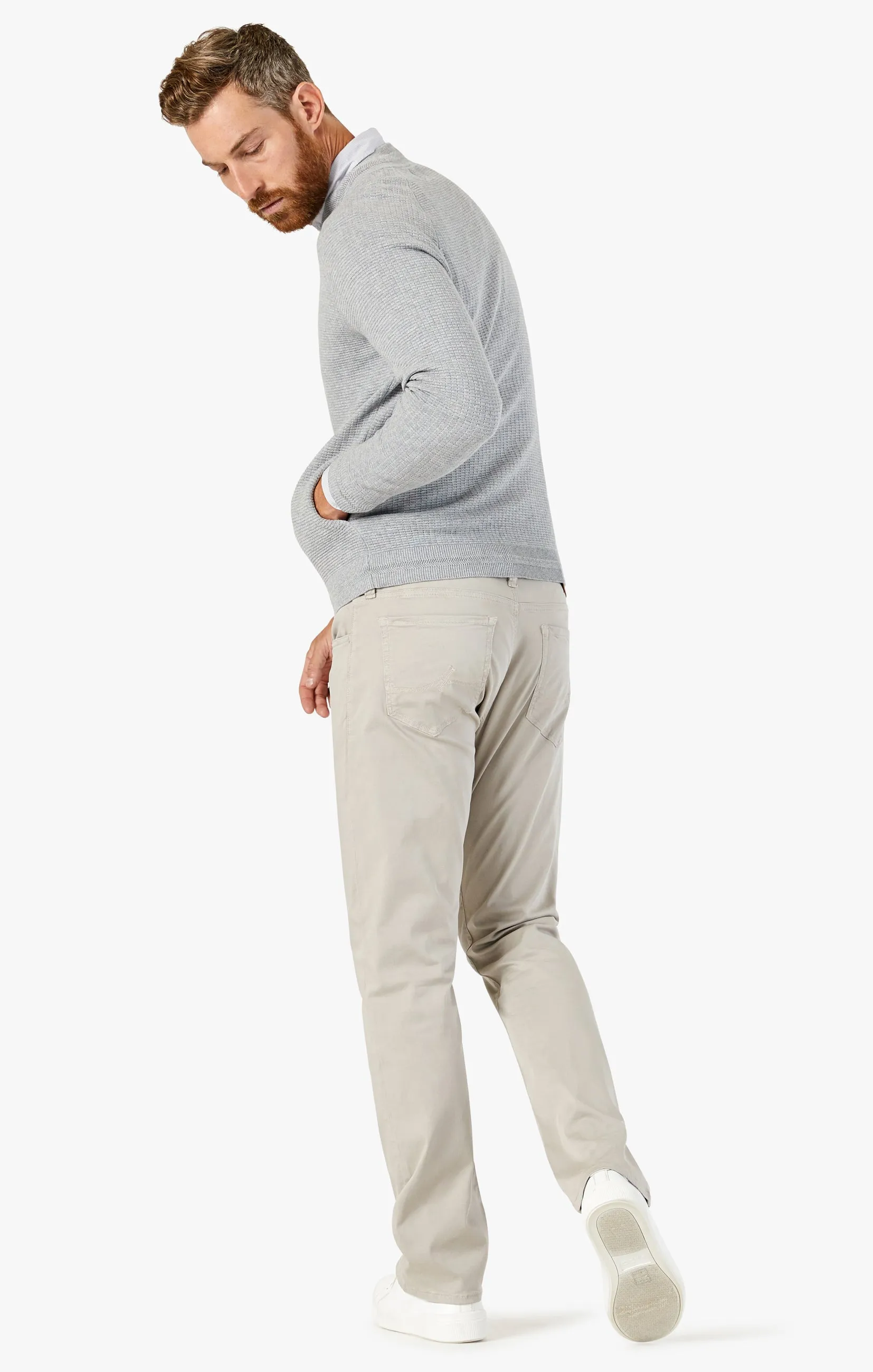 Courage Straight Leg Pants In Dawn Twill