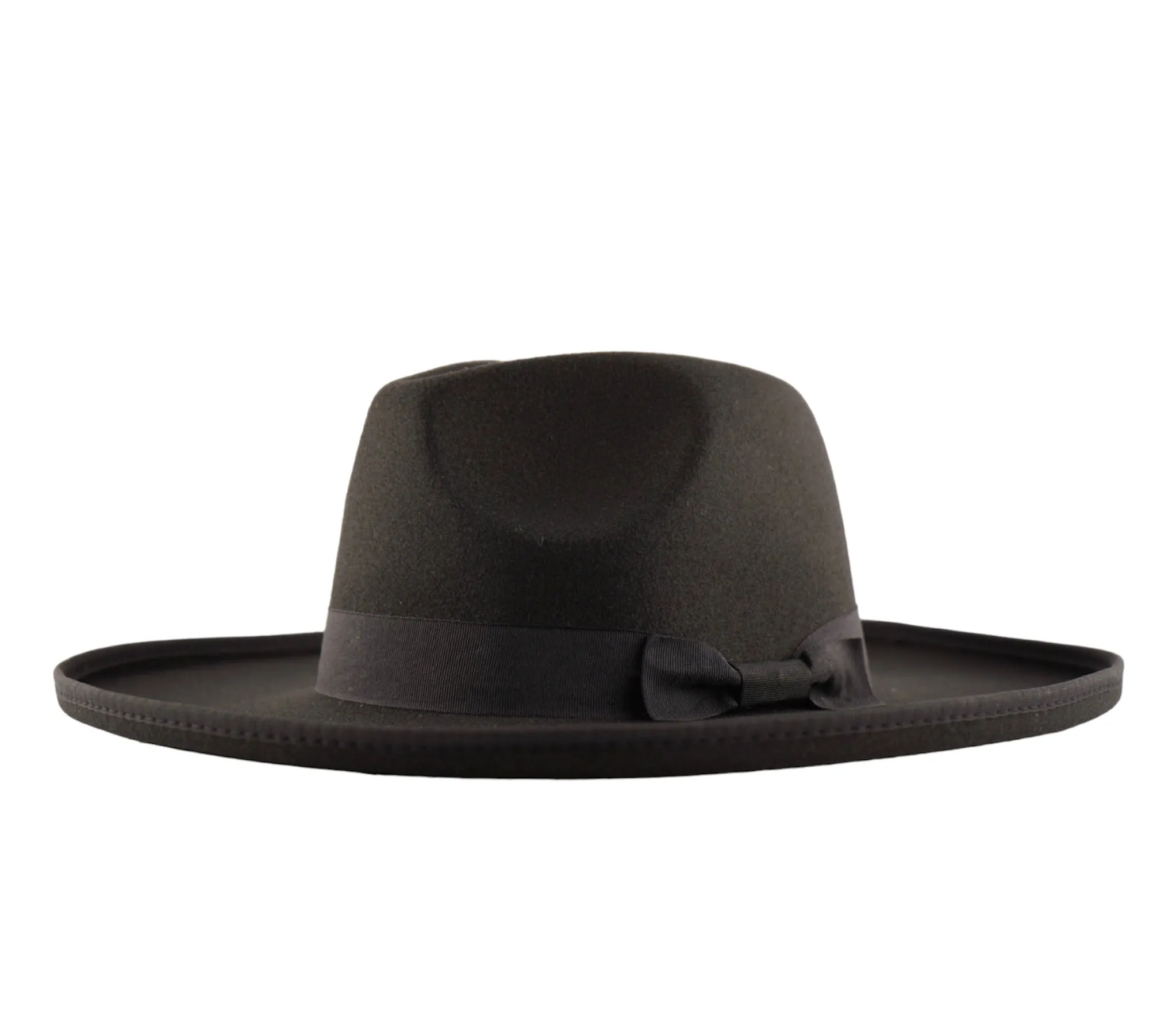 Dallas Pencil Brim Fedora - 2XL - Black