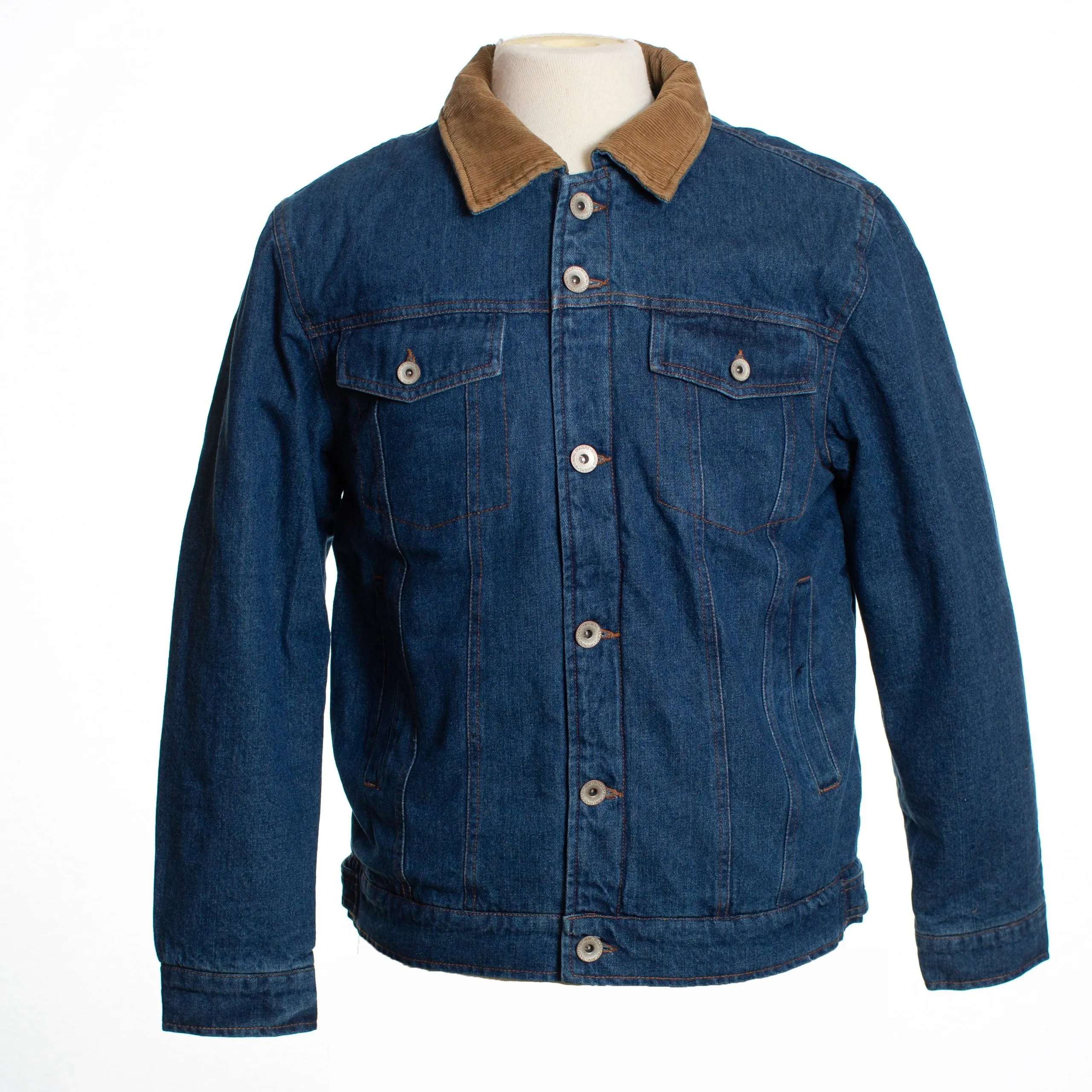 Denim Fleece Lined Jacket