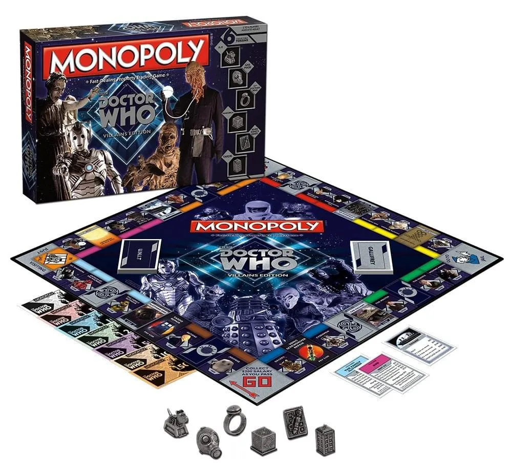 Doctor Who Monopoly Board Game