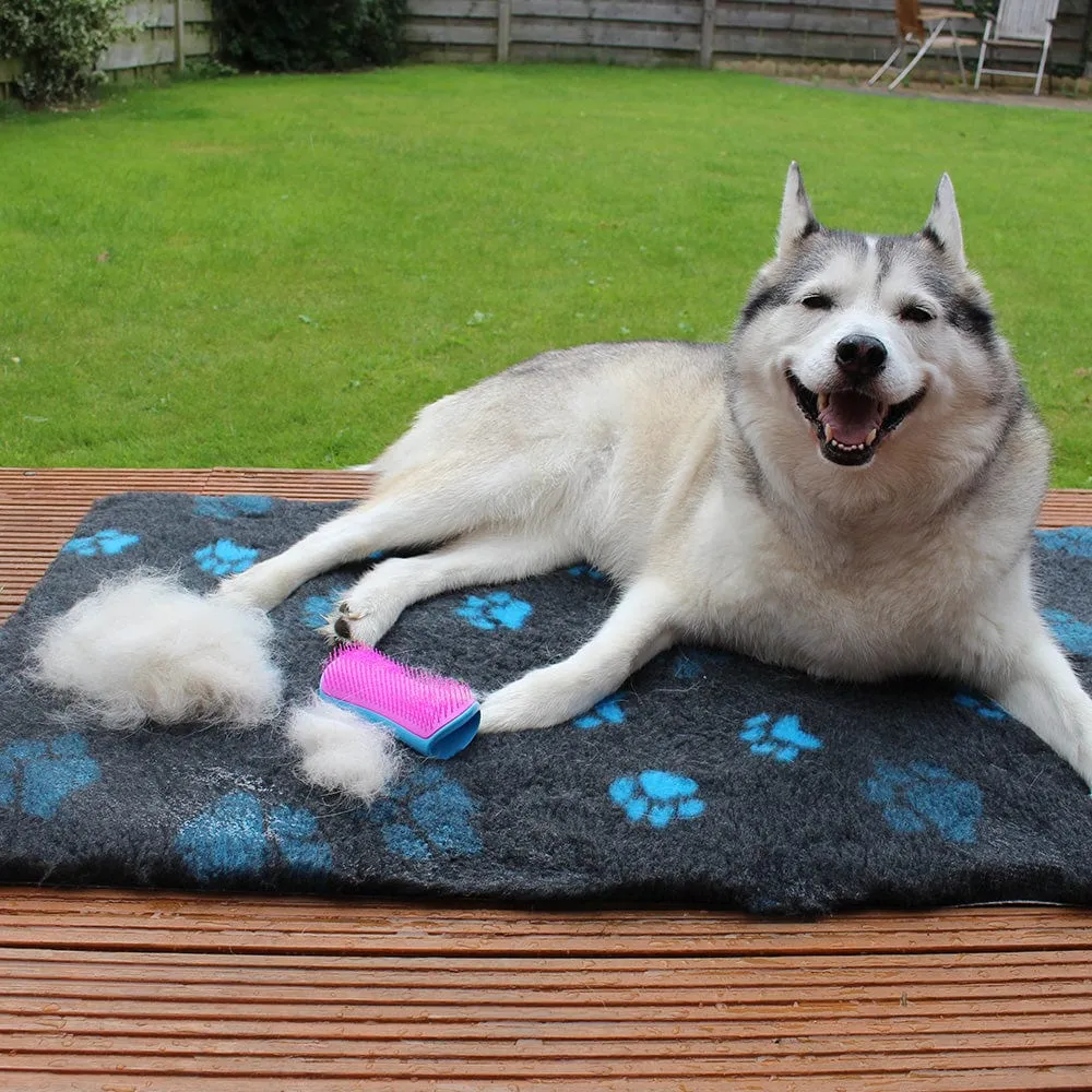 Dog deshedding brush by Pet Teezer