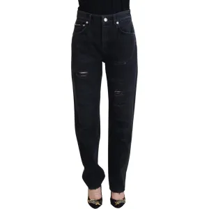 Dolce & Gabbana Chic Black Denim Pants - Elevate Your Wardrobe