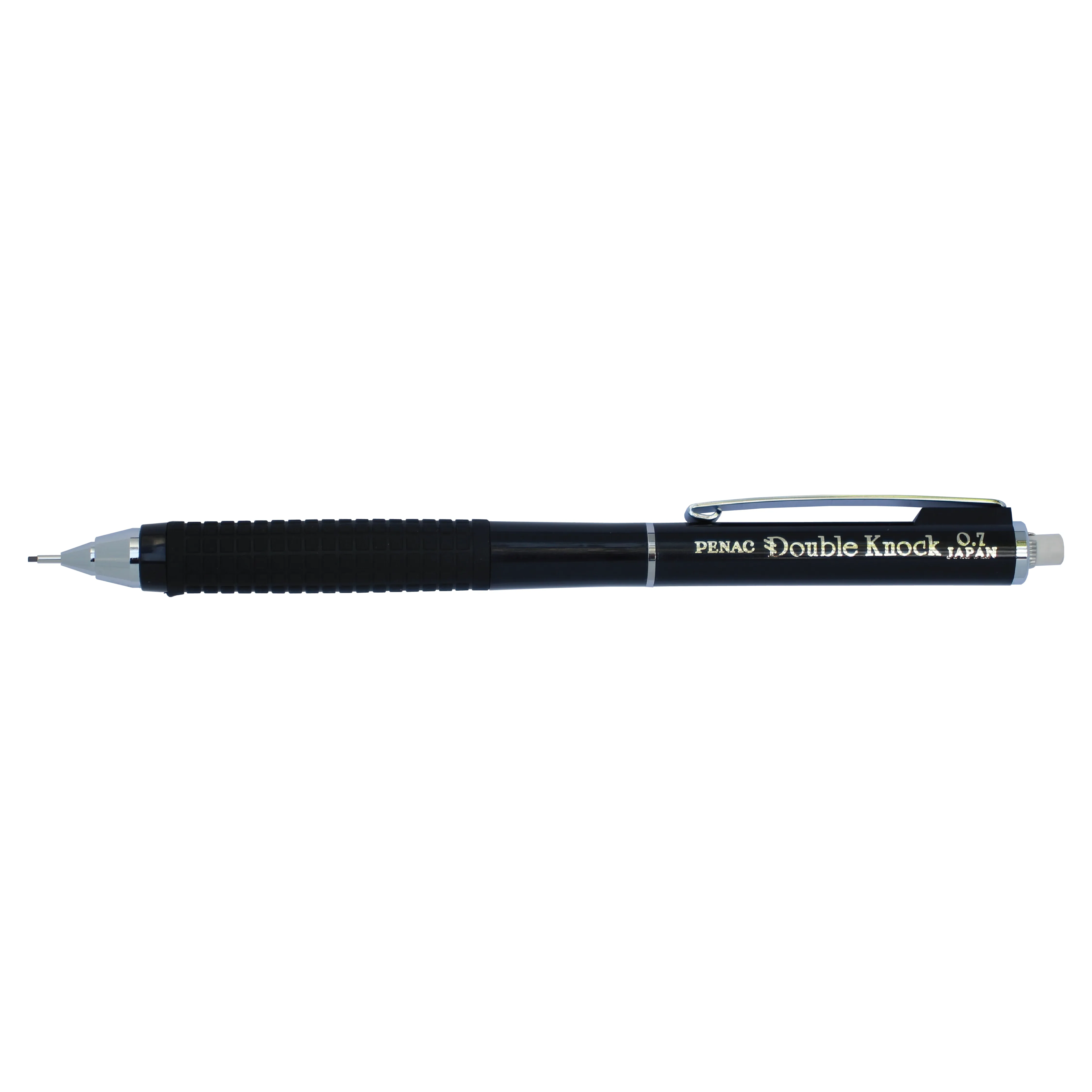 Double Knock 0.7mm Mechanical Pencil Black (DK-07BK)