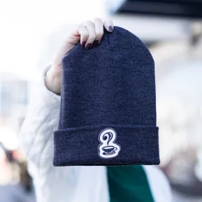 Embroidered Knit Beanie