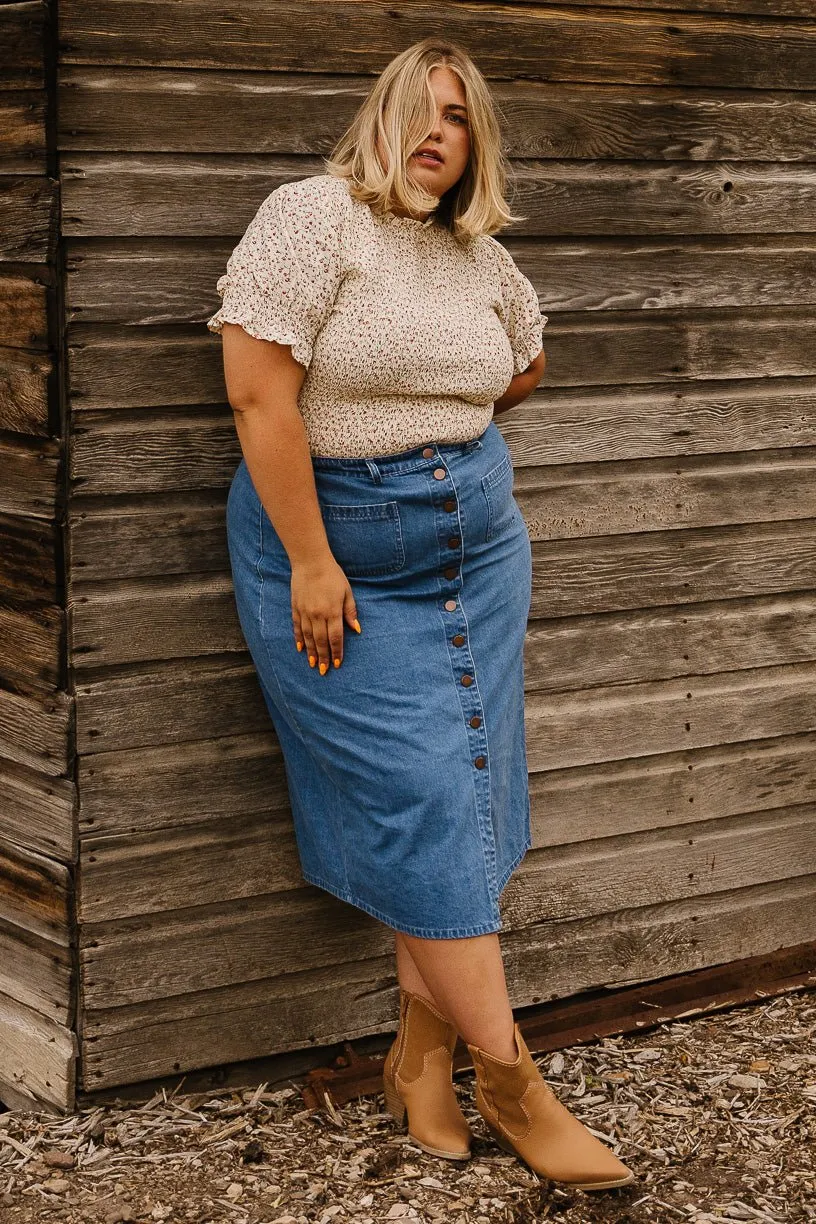 Emma Denim Skirt