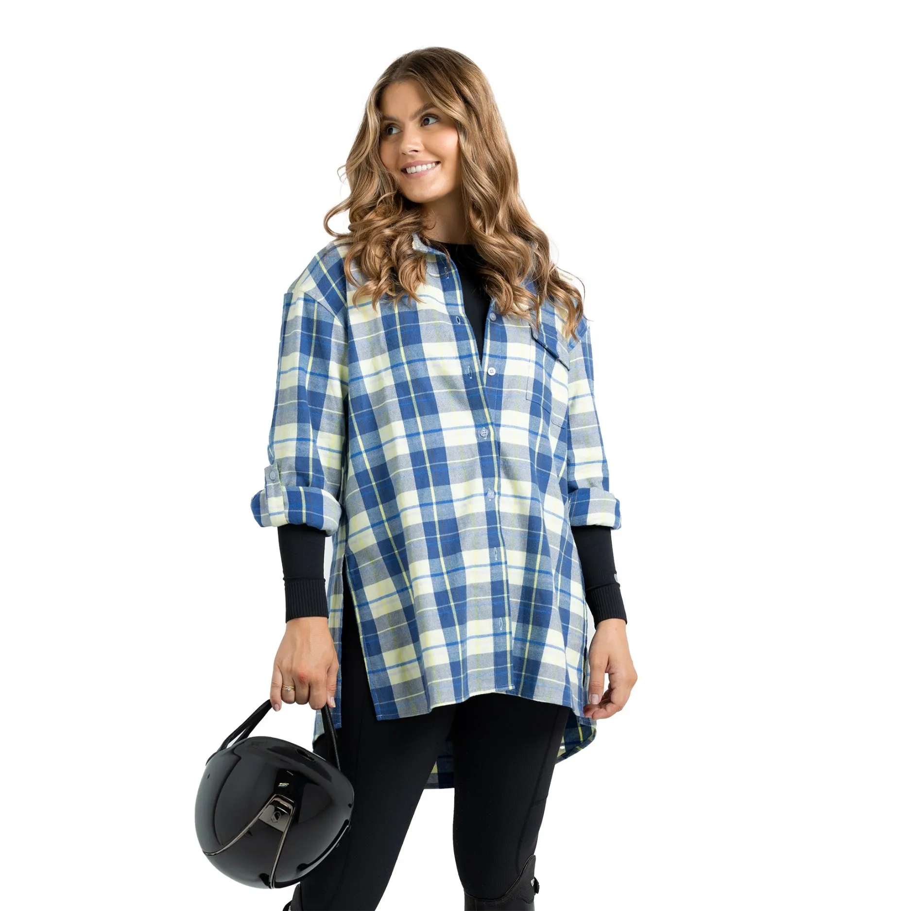 Equipad Equestrian The Tarten Flannel Long Sleeved Top