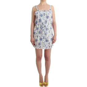 Ermanno Scervino Elegant Floral Sundress for Seaside Soirees