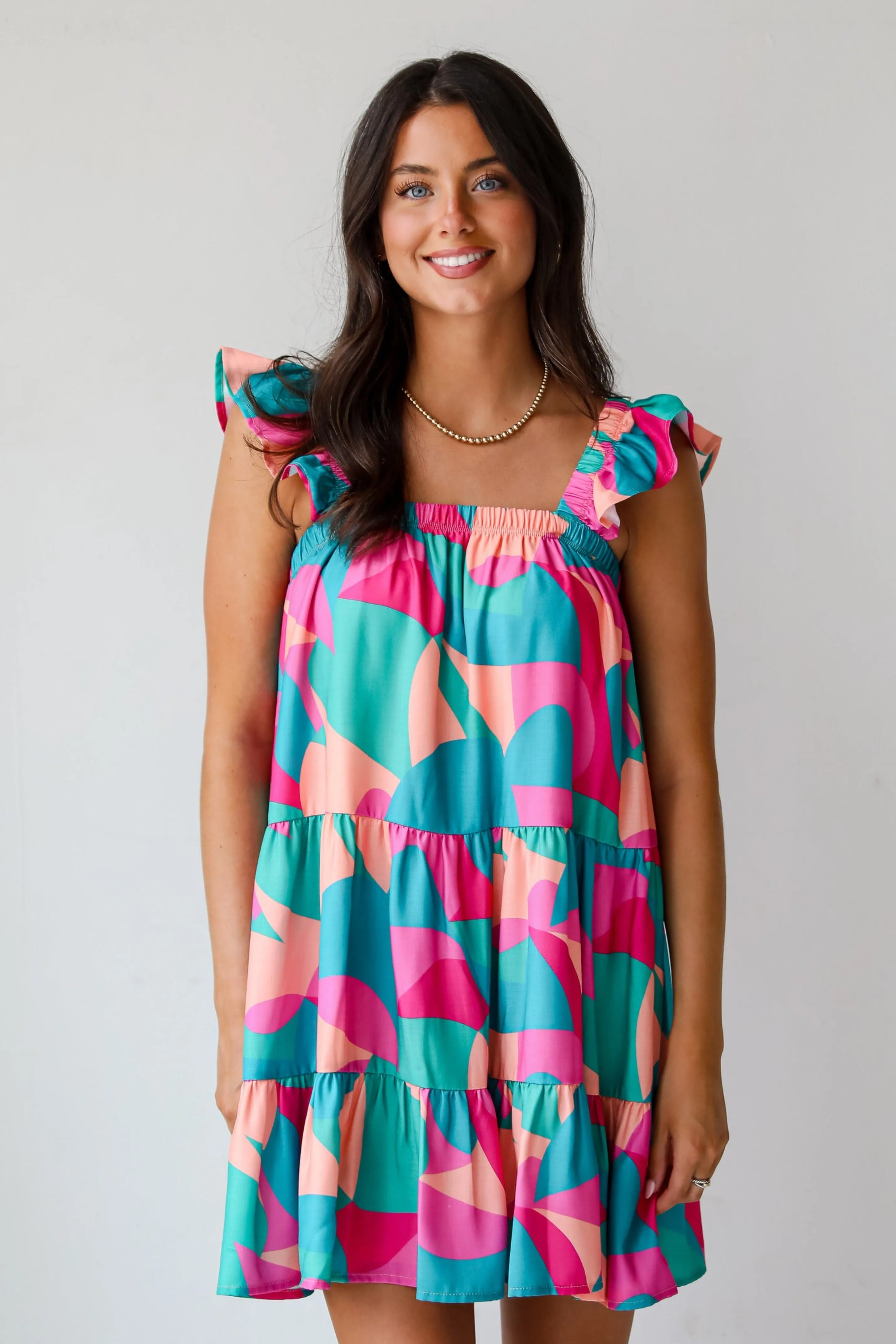 FINAL SALE - Sweet Forever Tiered Mini Dress