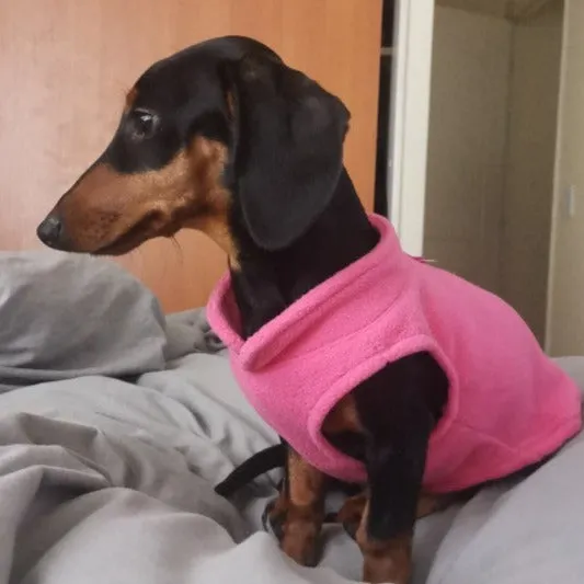 Fleece Dachshund Jacket