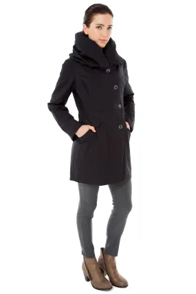 Funnel/Hood Water Repellent Quilted Coat