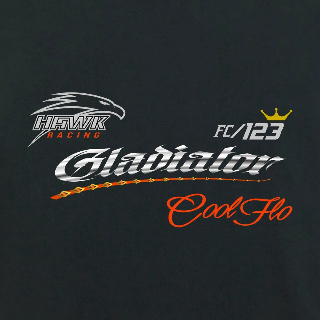 Gladiator Black Long-Sleeve T-shirt