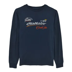 Gladiator Navy Long-Sleeve T-shirt