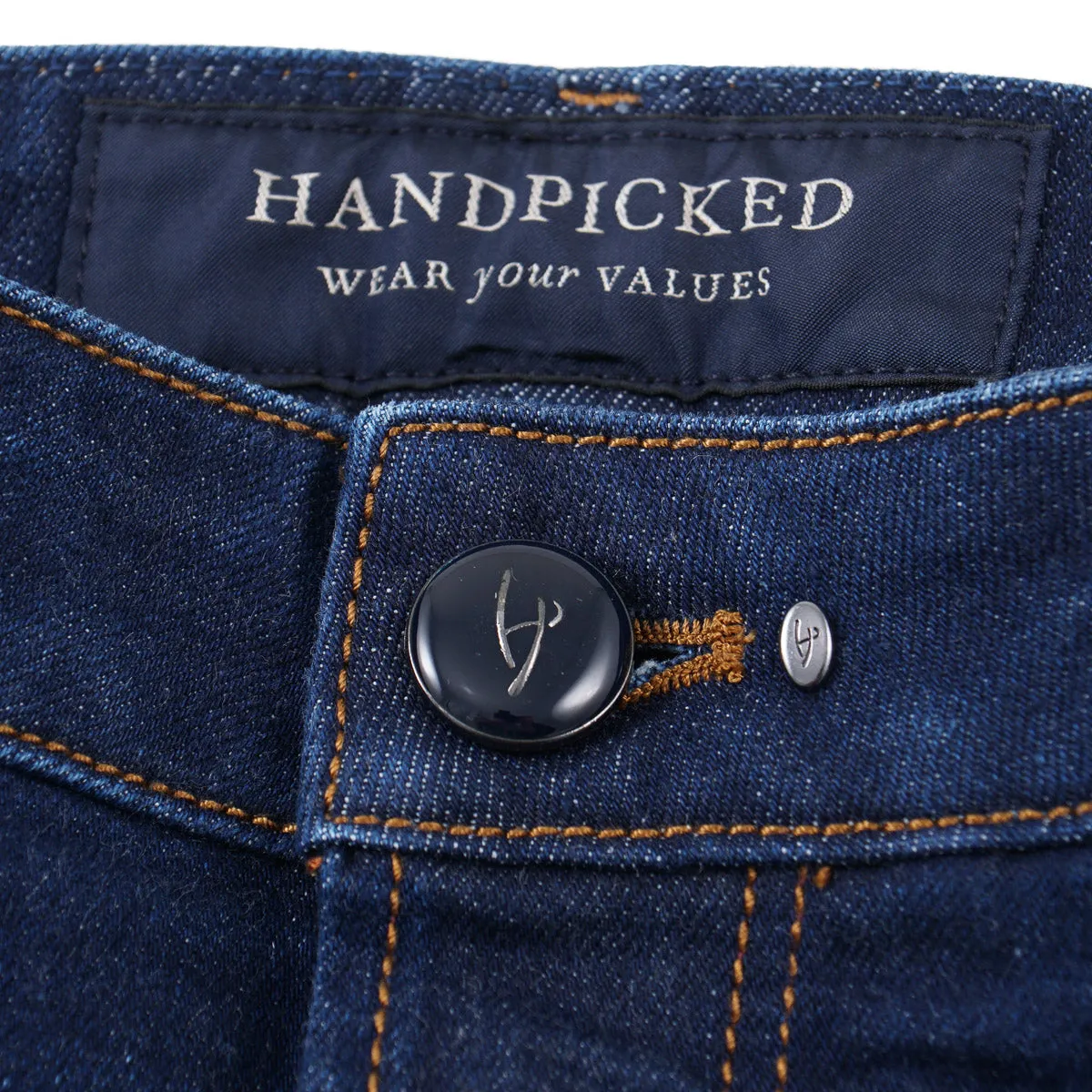 Handpicked 'Orvieto' Slim-Fit Selvedge Denim Jeans