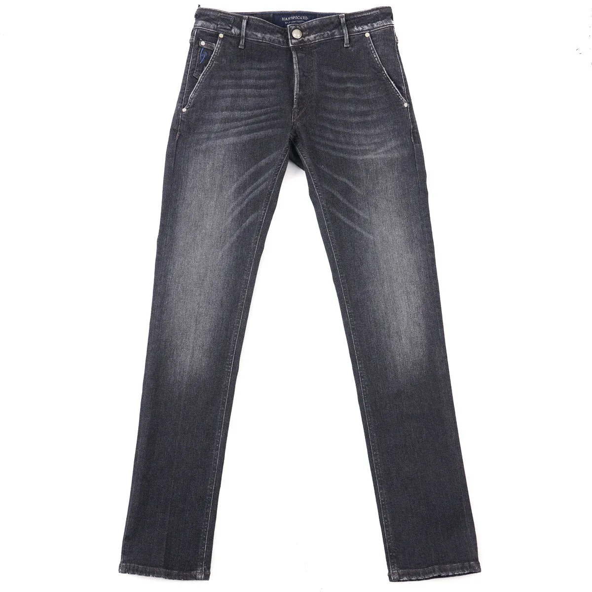 Handpicked 'Parma' Tapered-Fit Denim Jeans