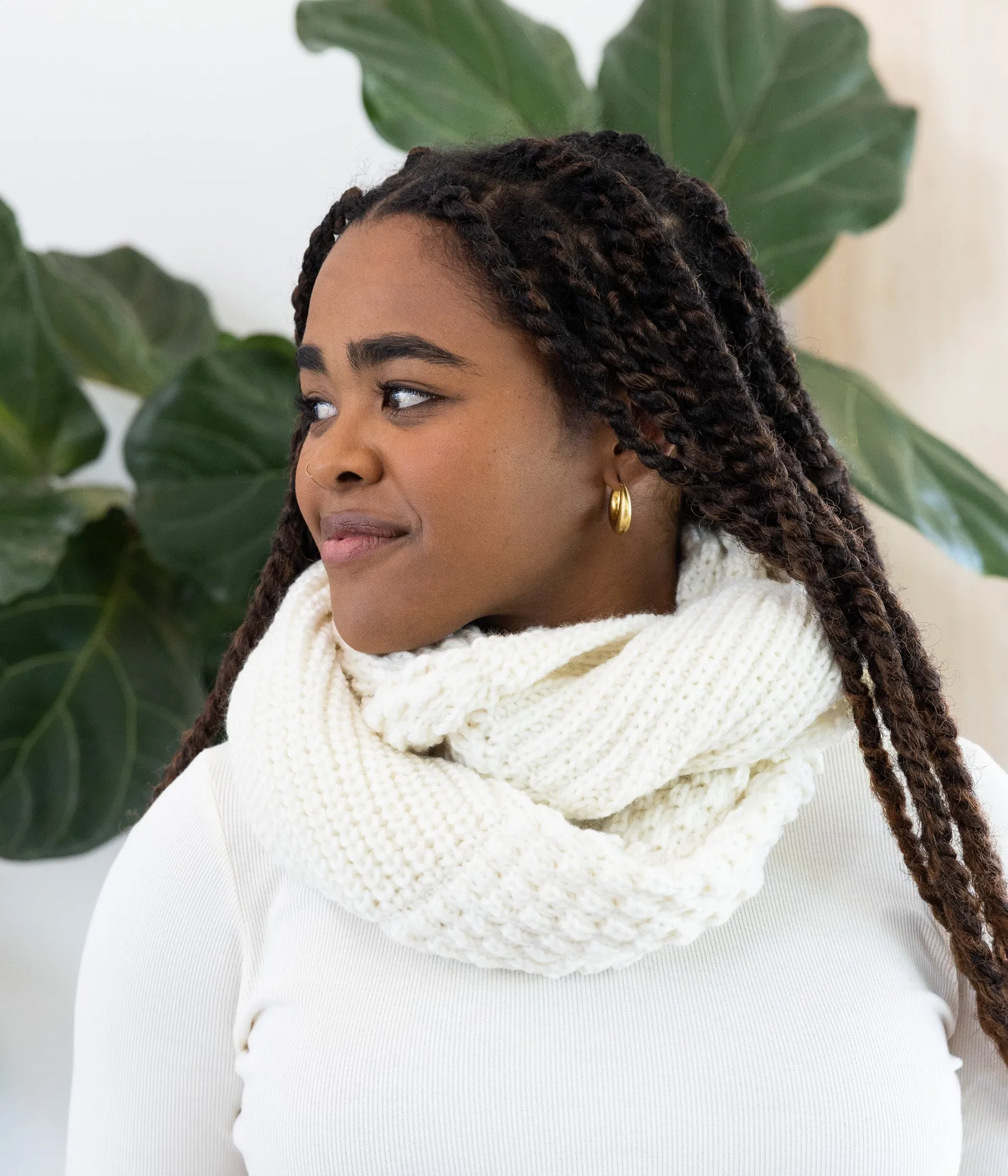 Harper Infinity Scarf - Stone