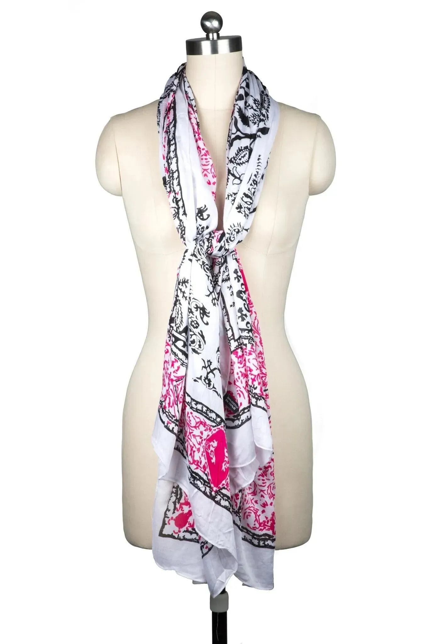 Heather Abstract Pattern Scarf