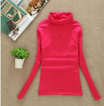 High Quality Autumn Winter Sweater Women Wool Turtleneck Pullovers