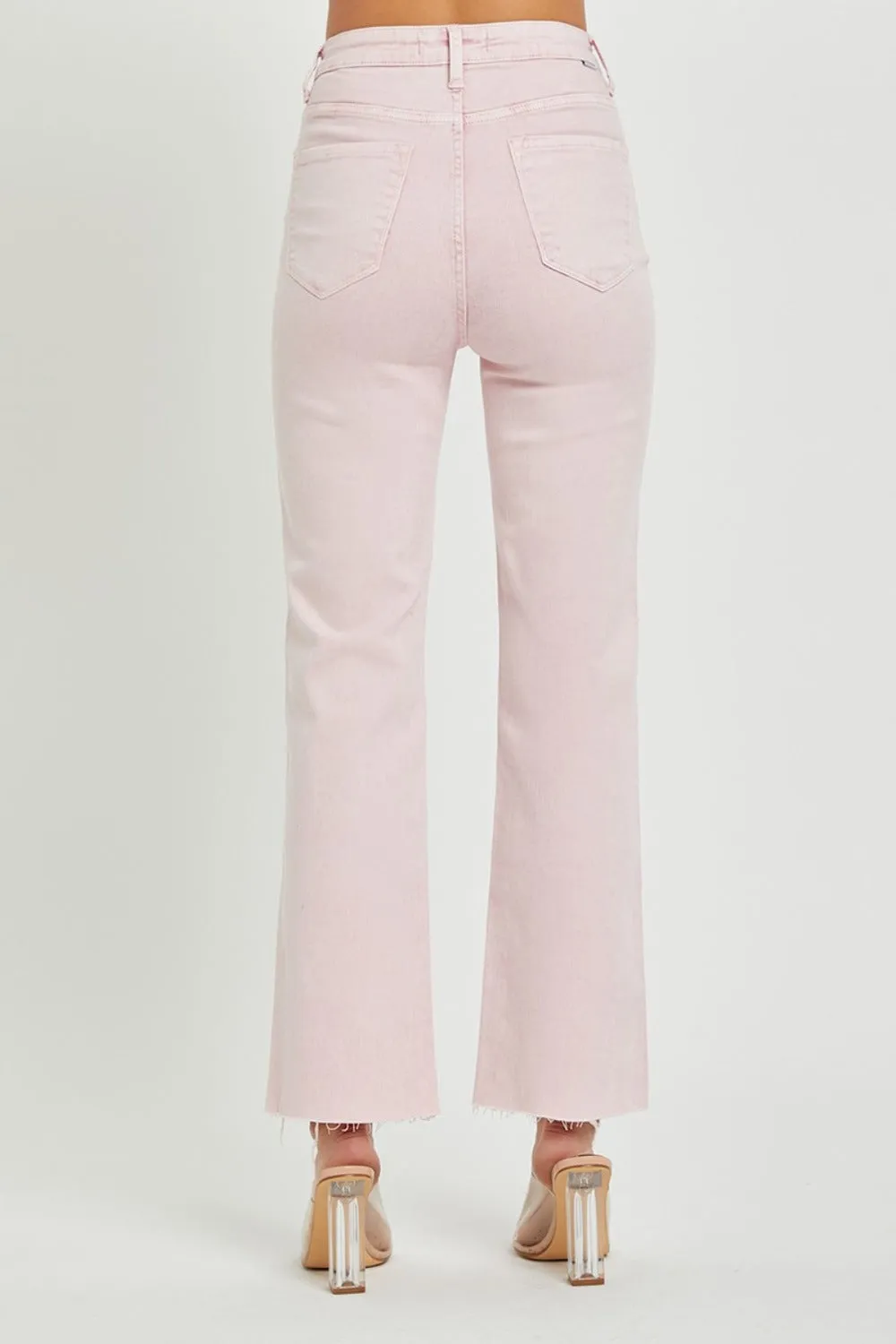 High Rise Tummy Control Straight RISEN Jeans