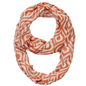 Infinity Neck Scarf Celosia Orange