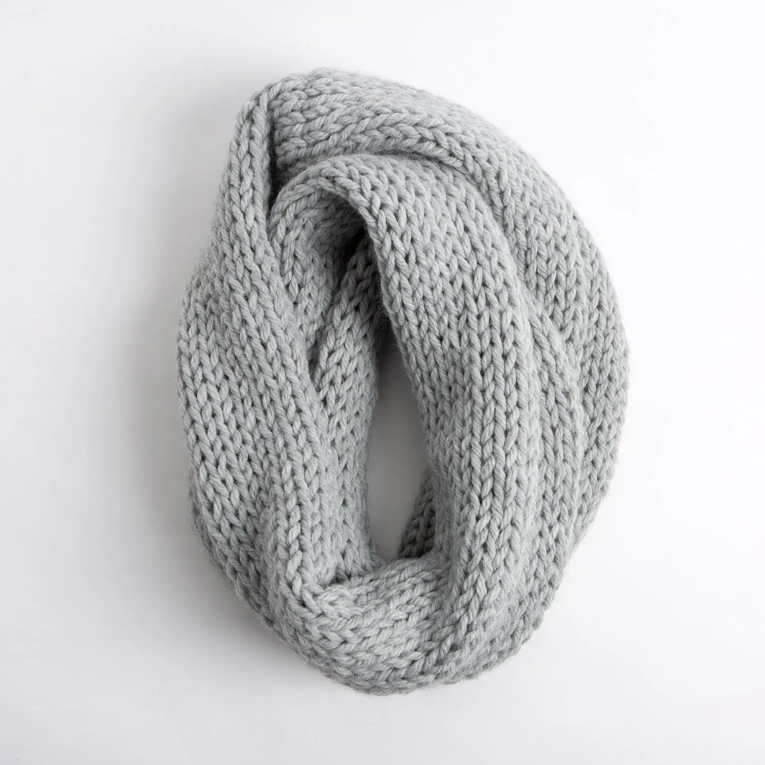 Infinity Scarf Knitting Kit - Beginner Basics